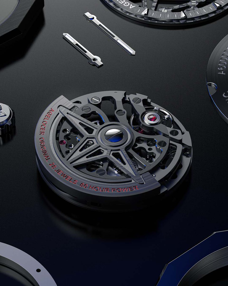 AGELOCER_watch's tweet image. Warning: This movement will test your patience limits! 80-hour power reserve + independently developed design. Those who wear it have long given up the bad habit of &quot;frequent charging&quot;.
#patiencetest #EngineeringFuture #nowinderneed #agelocer #automaticwatch