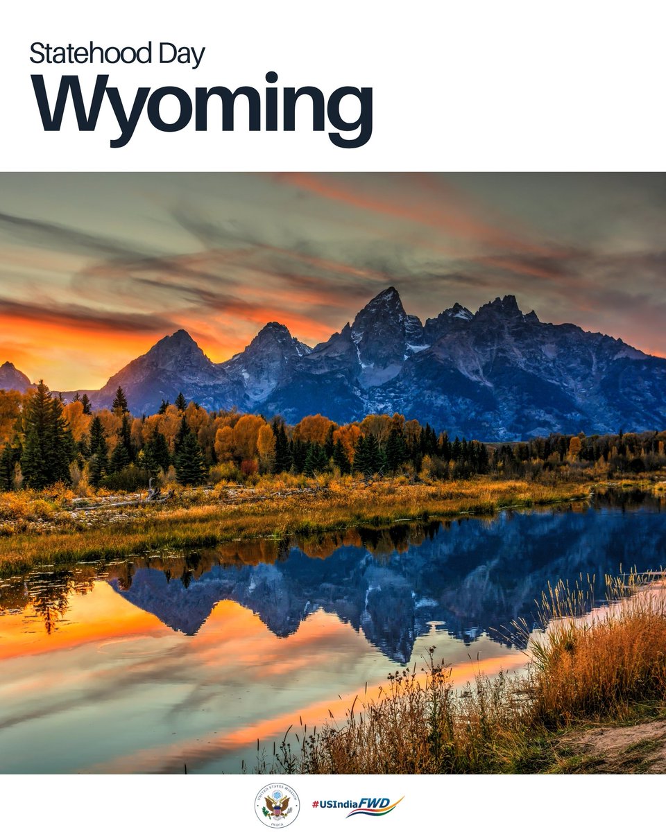 On July 10, 1890, Wyoming became the 44th U.S. state — known for its epic skies, frontier history, and trailblazing policies.
Did you know? Wyoming was the first U.S. territory to grant women the right to vote as well as the right to assume elected office, back in 1869 — long