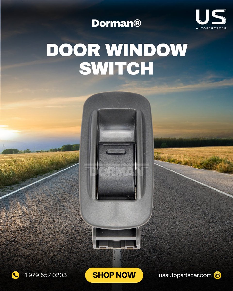 usautopartscar's tweet photo. 🚗 Upgrade with Dorman® Window Switch 🔧
Tired of faulty window controls? Get a perfect-fit OE replacement that’s durable and easy to install.
✅ Reliable
✅ Tested
✅ Trusted by pros

📦 DM to order or check fitment!
#Dorman #AutoParts #WindowSwitch #CarRepair #DriveSafe https://t.co/I3rz52SYhl