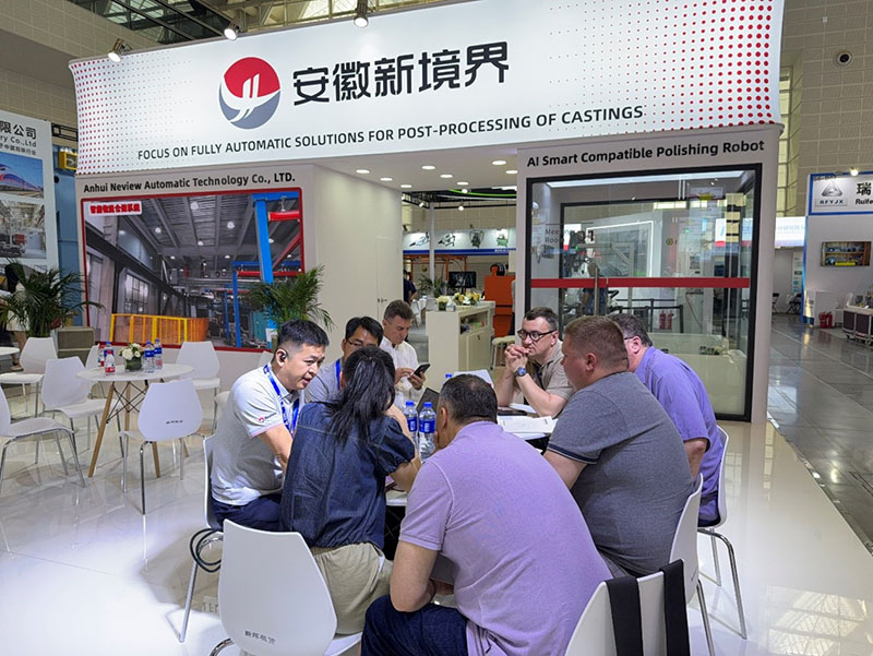 NeviewRobot's tweet image. Neview Grinding Robot cooperate with Belarusian partners to expand Eastern European market

neviewgrinder.com/news/neview-co…

#automaticgrinding
#automaticgrindingmachine
#cncgrindingmachine
#castingfinishing
#MetalCasting
#IronCasting
#foundry
#grinding
#fettling
#deburring