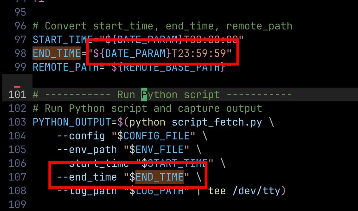 我纠正代码里，时间段不要写成 <= 23:59:59 而是应该 < 下一天 00:00:00

未遂