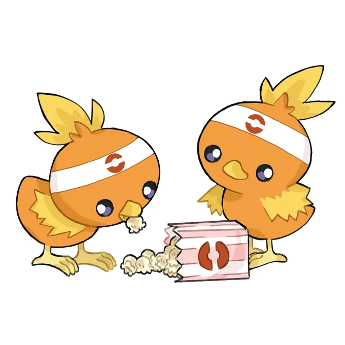 The torchic clean up team! [pokemon]