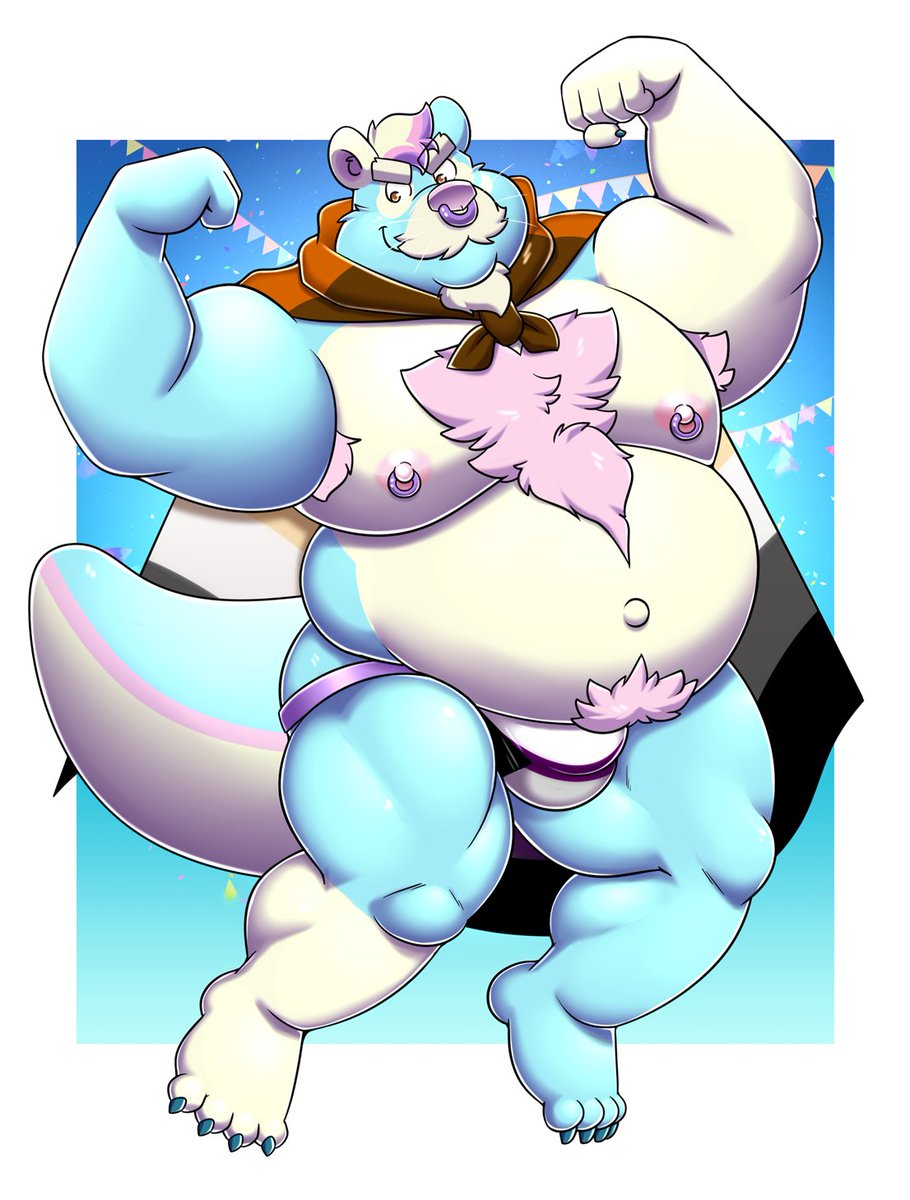 Pride YCH #12 and #13 for Spicy Pandotter  :3