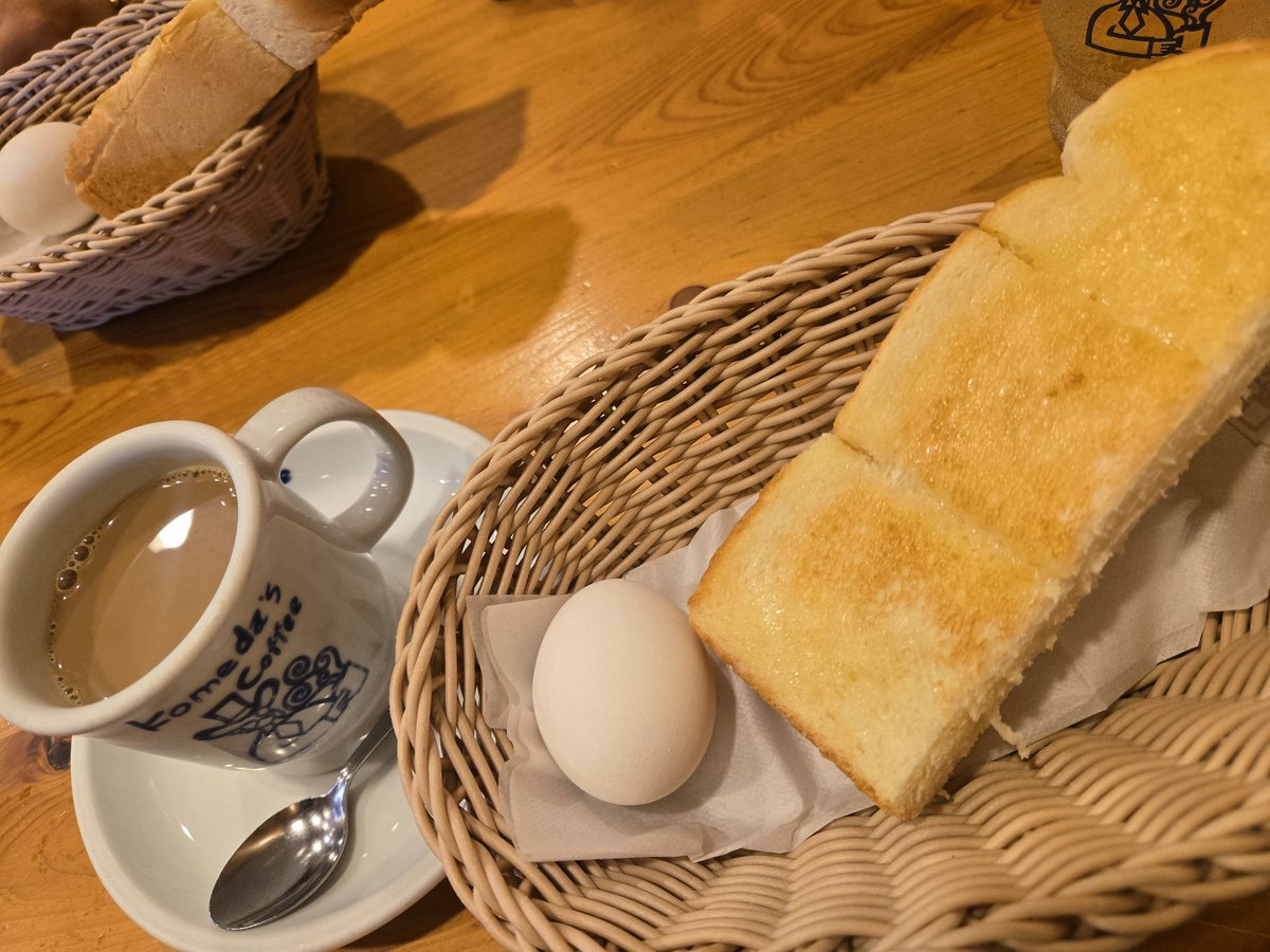 Rii18071118's tweet image. 今日も来ちゃったモーニング☕🍞
名古屋人の日常です🤭💕