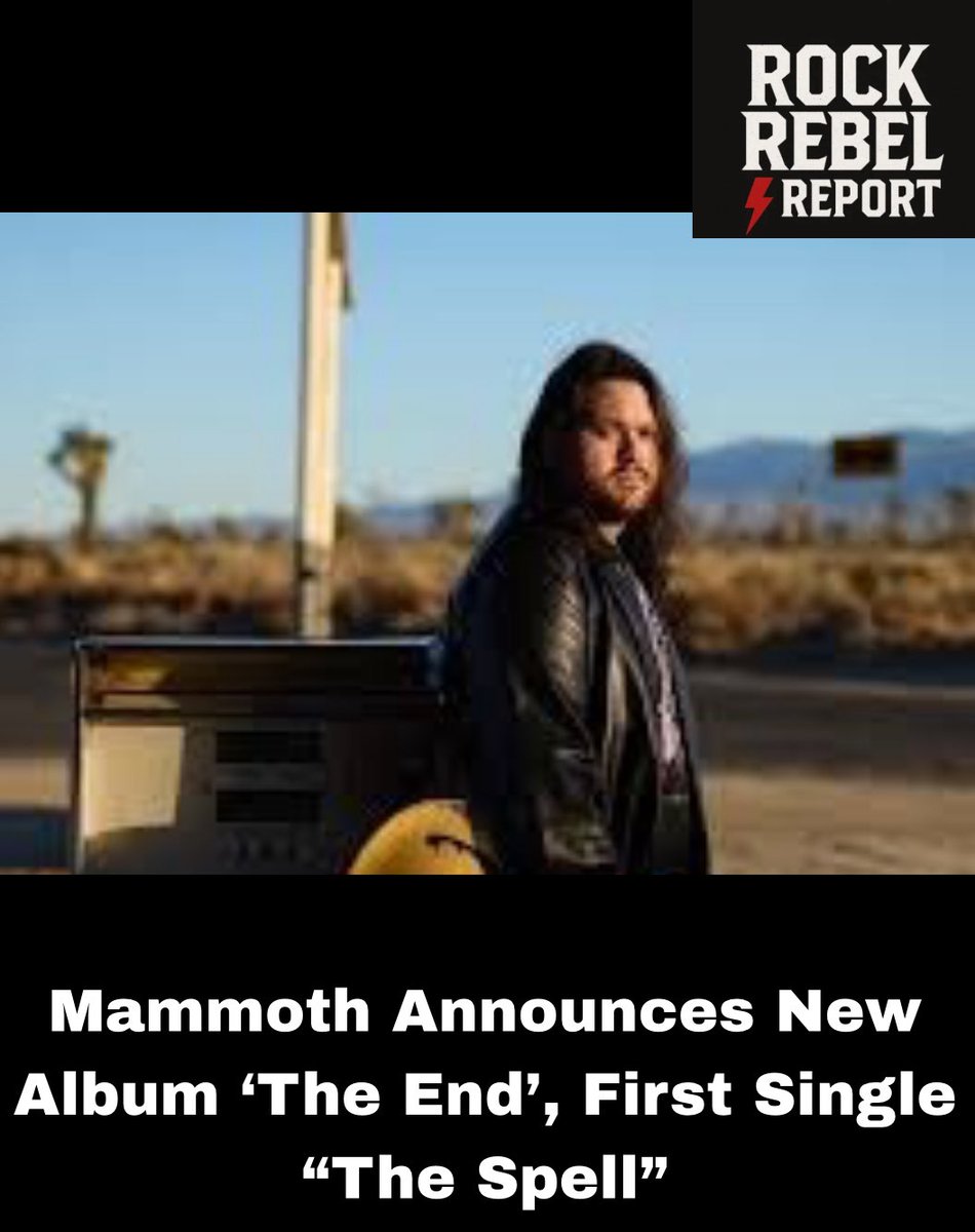 RiffOnItPodcast's tweet photo. Mammoth WVH has announced their third album The End, dropping October 24! A new single, “The Spell,” is out now. I absolutely loved the first two albums — super stoked for what’s next! 🔥
#wolfgangvanhalen #wvh #mammothwvh #mammoth #rock #metal https://t.co/OZI0HgzKDJ