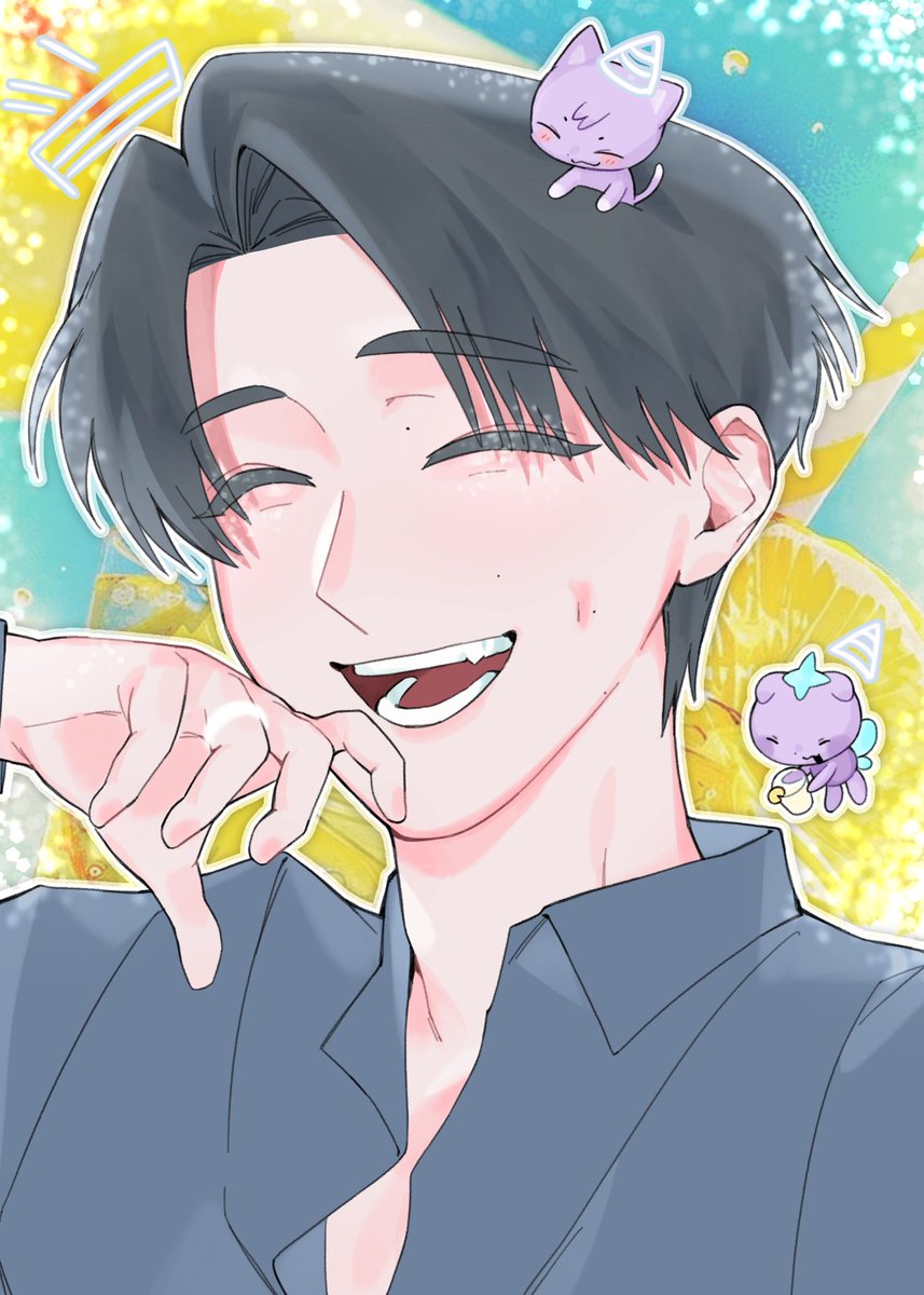 #모든_순간이_소중한_산이의_날
#산이로_물든_낭만가득_여름날

생일 축하해요 낭만고냥이💜🍀