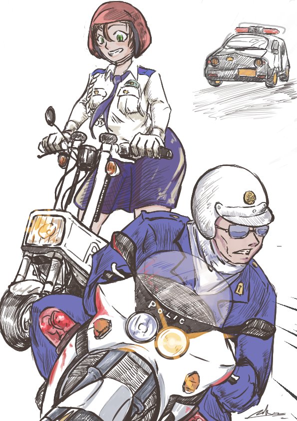 4excellent8's tweet photo. 昔の名車描いてみた
#イラスト
#逮捕しちゃうぞ #辻本夏実 #中嶋
#モトコンポ #gsx750 #トゥデイ https://t.co/Fmt9h0m4h3