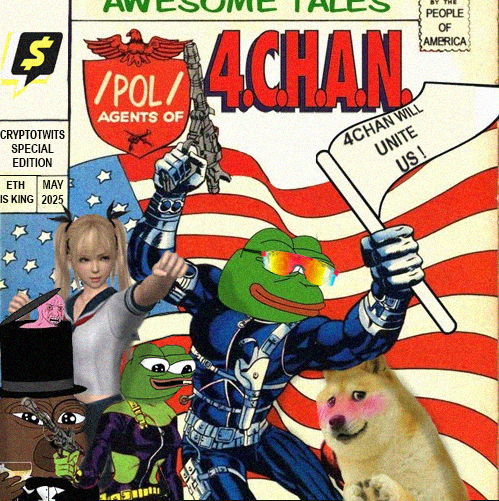 TheMEMELordx69's tweet image. the shib of this cycle 4chan

&amp;gt;most memeable memecoin to ever exist(real narrative)
&amp;gt;solves the memecoin saturation = simplifies 4 normies
&amp;gt;low mc still = massive x's to be had
&amp;gt;has a cashback DEX 4 burns
&amp;gt;🍀universal symbol of luck+wealth
&amp;gt;elon luvs 4chan
x.com/elonmusk/statu…