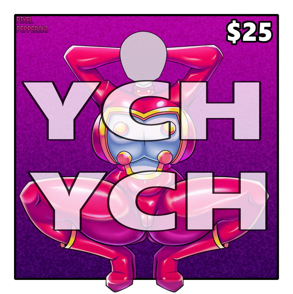 meatsuit squat pose YCH 

color is modifiable, any other type of alt is $5