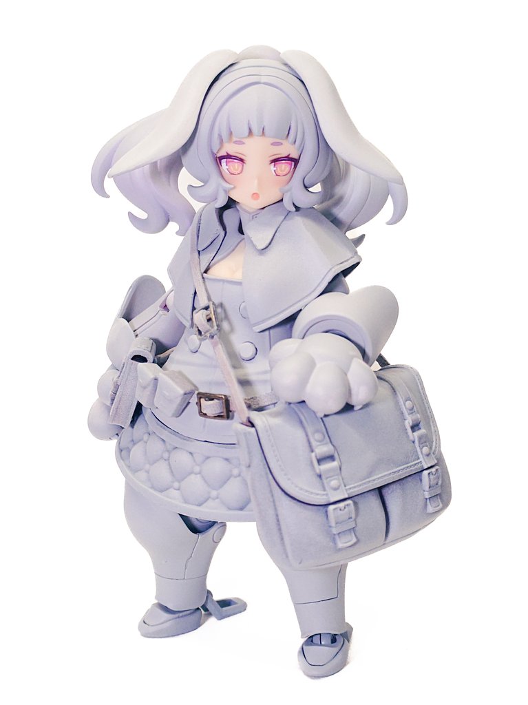 メガミデバイス プニモフ・トゥちゃん、サフまで進みました 意図した低