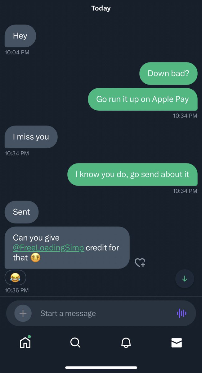 Lmfaooo not mfs getting worked by <a href="/FreeLoadingSimp/">FreeLoadingSimp</a> 😂 I made triple digits, hit a lick on this loser, and a different simp gets all the credit for it LOL