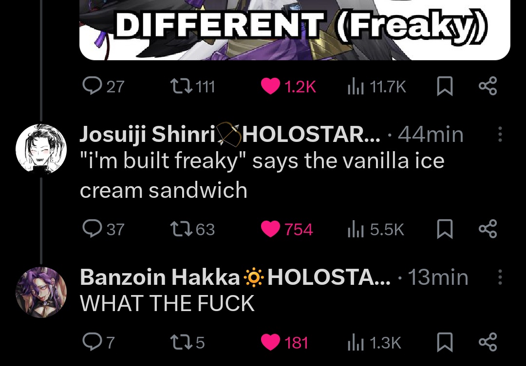 The shade...oh the shade 🤣