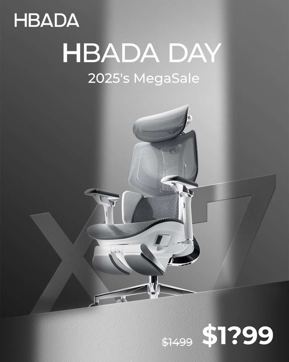 🎉 HBADA DAY 2025 IS HERE! 🎉 
The X7 just got a major glow-up. The price? Let’s just say… you’ll smile. 👉 See for yourself → [Bio link]