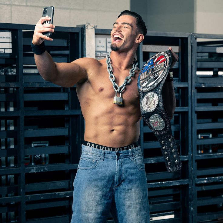 Day 240 of posting Austin Theory until he becomes united states champion again