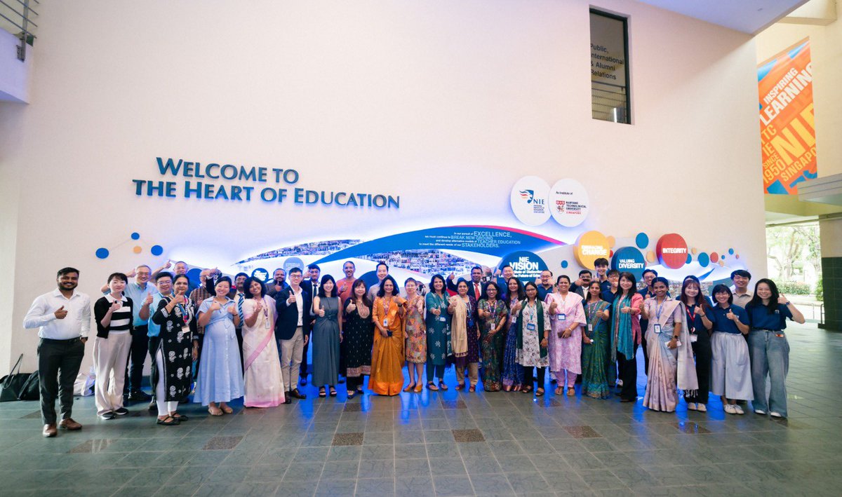 AdaniPriti's tweet image. A beautiful way to honour teachers is to empower them.
Our STEM Leadership Training in partnership with National Institute of Education (NIE), Singapore, is grooming teachers from @Adani_Schools to become STEM master trainers in the Indian context. So happy to see our educators…