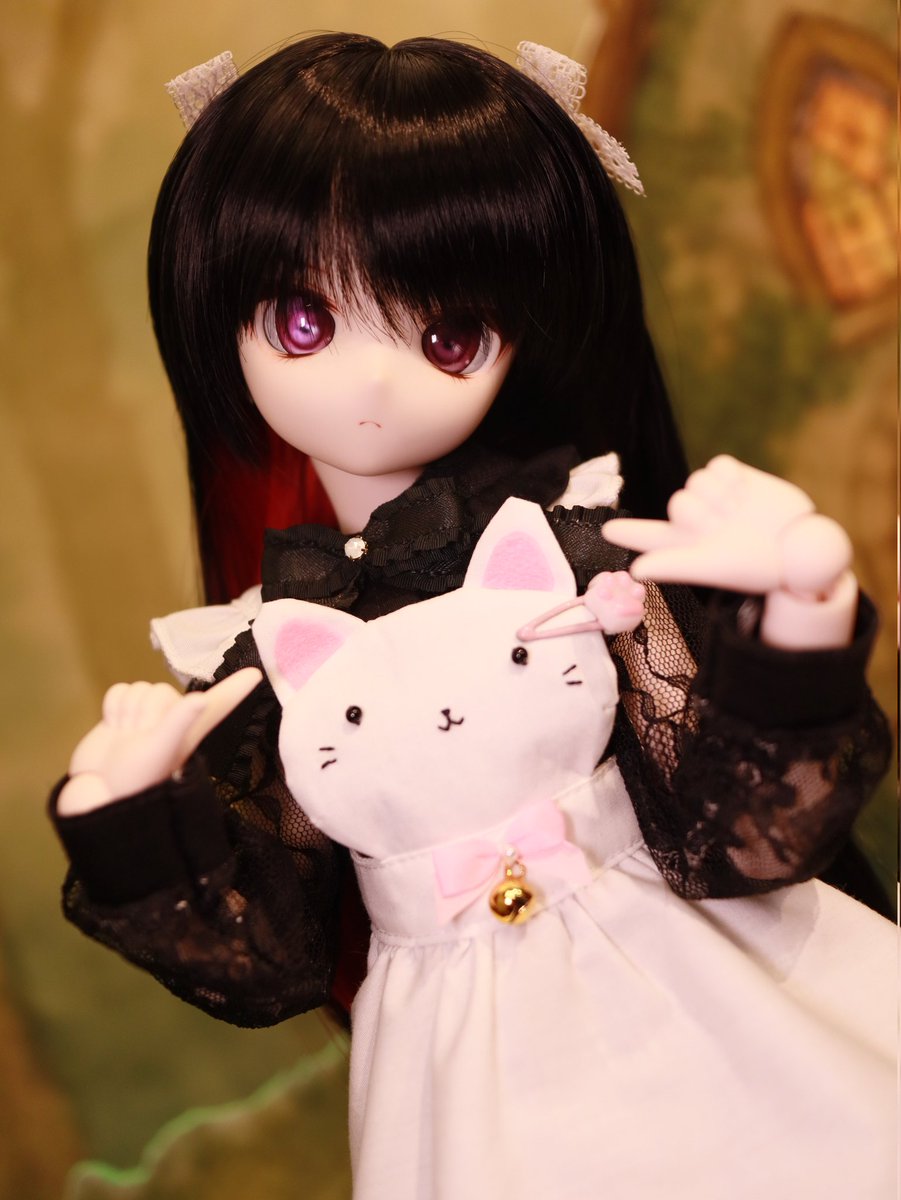 にゃん！(=ﾟωﾟ=)

結椛「...」

#十二花ドレス