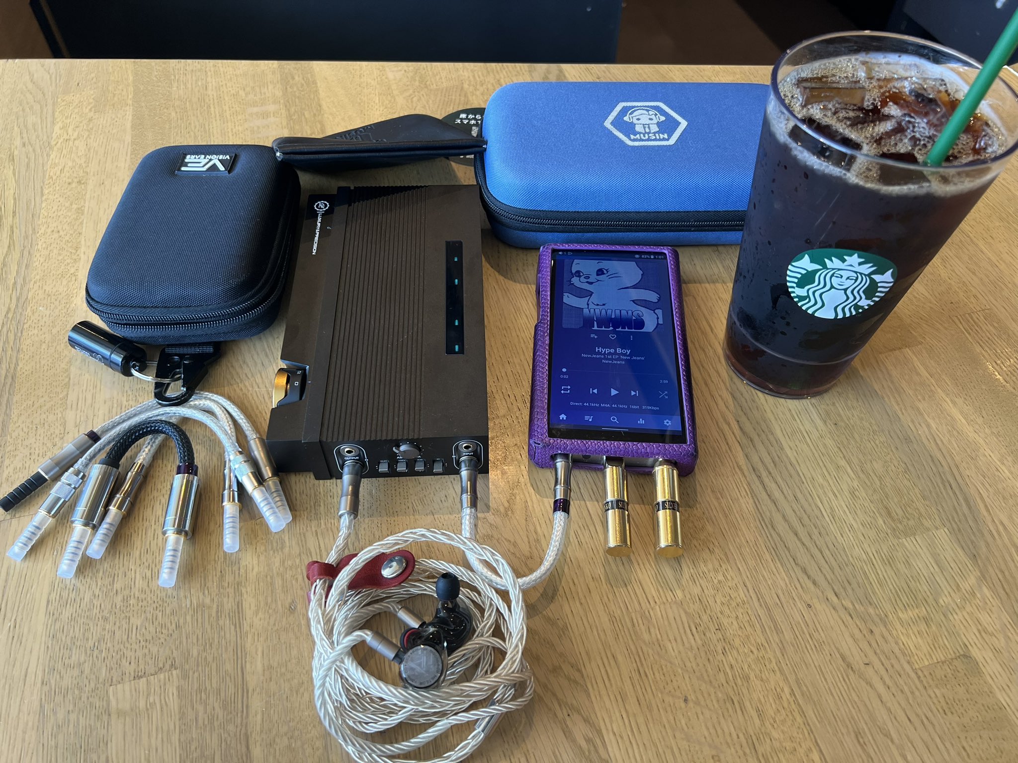 Ark Genesis EVO CINQBES limited 2ピン 4.4 K's Audio Works Ark