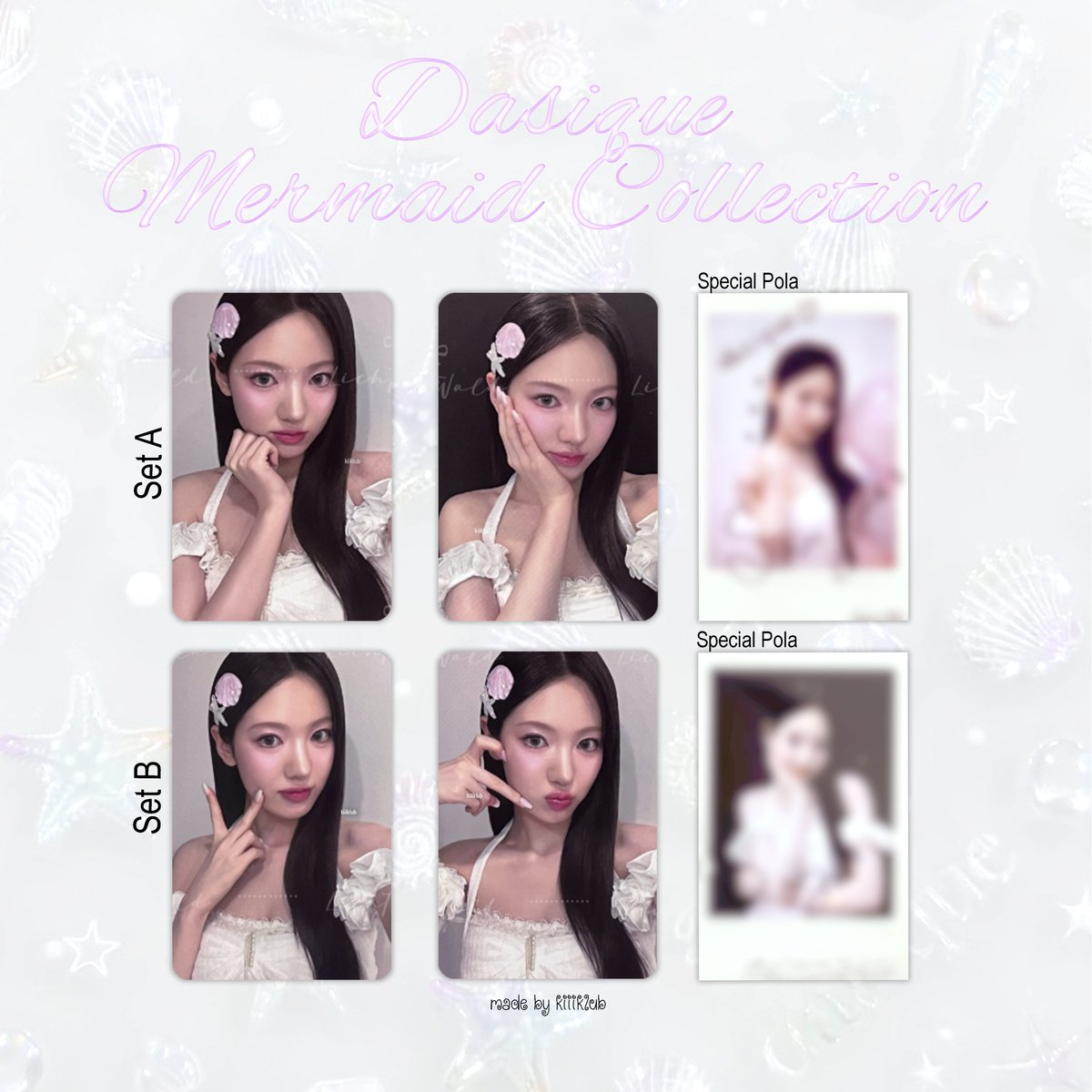KiiiKiii Sui Dasique Collab Event Regular Photocards + Special