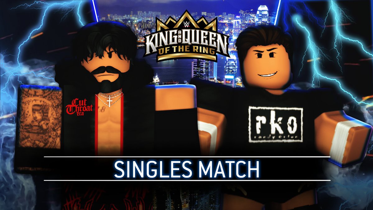 _WWERoblox's tweet image. Thursday Night! / #Smackdown 

@m1ckmav takes on @rememberingmsfl / Semi-Finals (KOTR)
-
@SCStylesOrg looks to send a statement ahead of his big match this Sunday as he takes on @StemRW 
-
@Natakaaaaaa VS @ballotinyourbox VS @soulpg3 
-
@fallenglxry goes against @xR3AP / IC #N1C