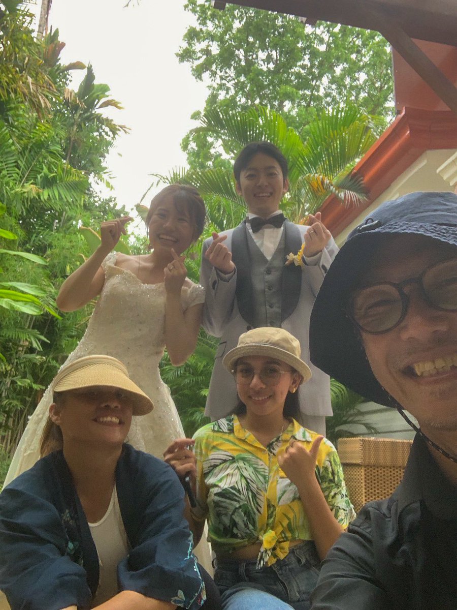 CebuWedding84's tweet photo. 福岡からお越しのYさん＆Mさん、初セブ＆初海外でコスタベラ撮影🌴
晴れと雨雲が交錯する空の下、雨に負けず笑顔いっぱいの撮影に📸「雨でも楽しかった！」とのお言葉が嬉しい1日でした☺️ https://t.co/Leee6nCYv4
