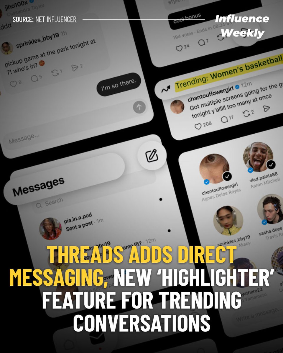 Influence Weekly tweet media