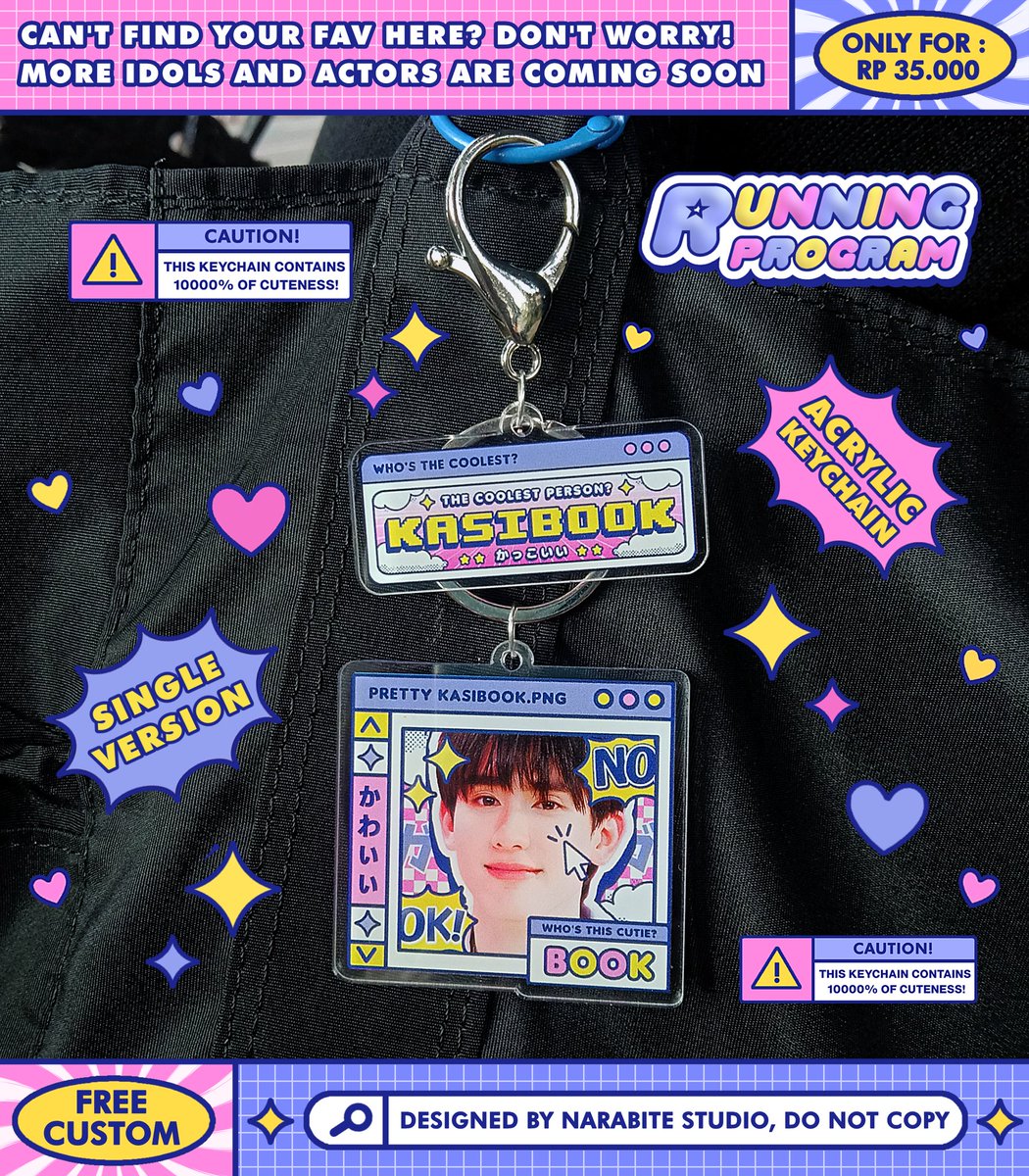 guildiest's tweet photo. Help repost this tweet? Tysm 💖

💻✨ Open PO Running Program Keychain ✨💻

📆 Close PO 17 Juli 2025
💵 Price 35K/DP 25K
🛒 Pelunasan via Shopee
📍 Solo, Jateng 
📝 Details on the link 👇

🔗 For Non-Custom : https://t.co/USfx68ESsi

🔗 For Custom :
https://t.co/UQLgMyJE8r https://t.co/9LYu1p8YRl