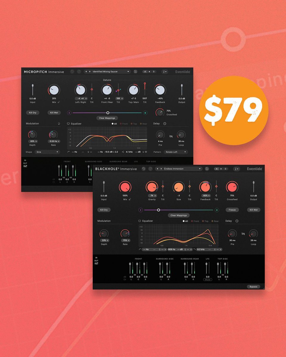 PluginFox (@pluginfox) on Twitter photo Eventide Pluginpalooza Sale 🎛️
Save 74% on Blackhole Immersive & MicroPitch Immersive
Buy here - pluginfox.com/eventide
Sale ends September 2nd ⏰
<a href="/eventideaudio/">EventideAudio</a> #eventide #immersive #pluginfox #plugindeals #pluginsales #dtm #plugins #vstplugins Eventide Pluginpalooza Sale 🎛️
Save 74% on Blackhole Immersive & MicroPitch Immersive
Buy here - pluginfox.com/eventide
Sale ends September 2nd ⏰
<a href="/eventideaudio/">EventideAudio</a> #eventide #immersive #pluginfox #plugindeals #pluginsales #dtm #plugins #vstplugins