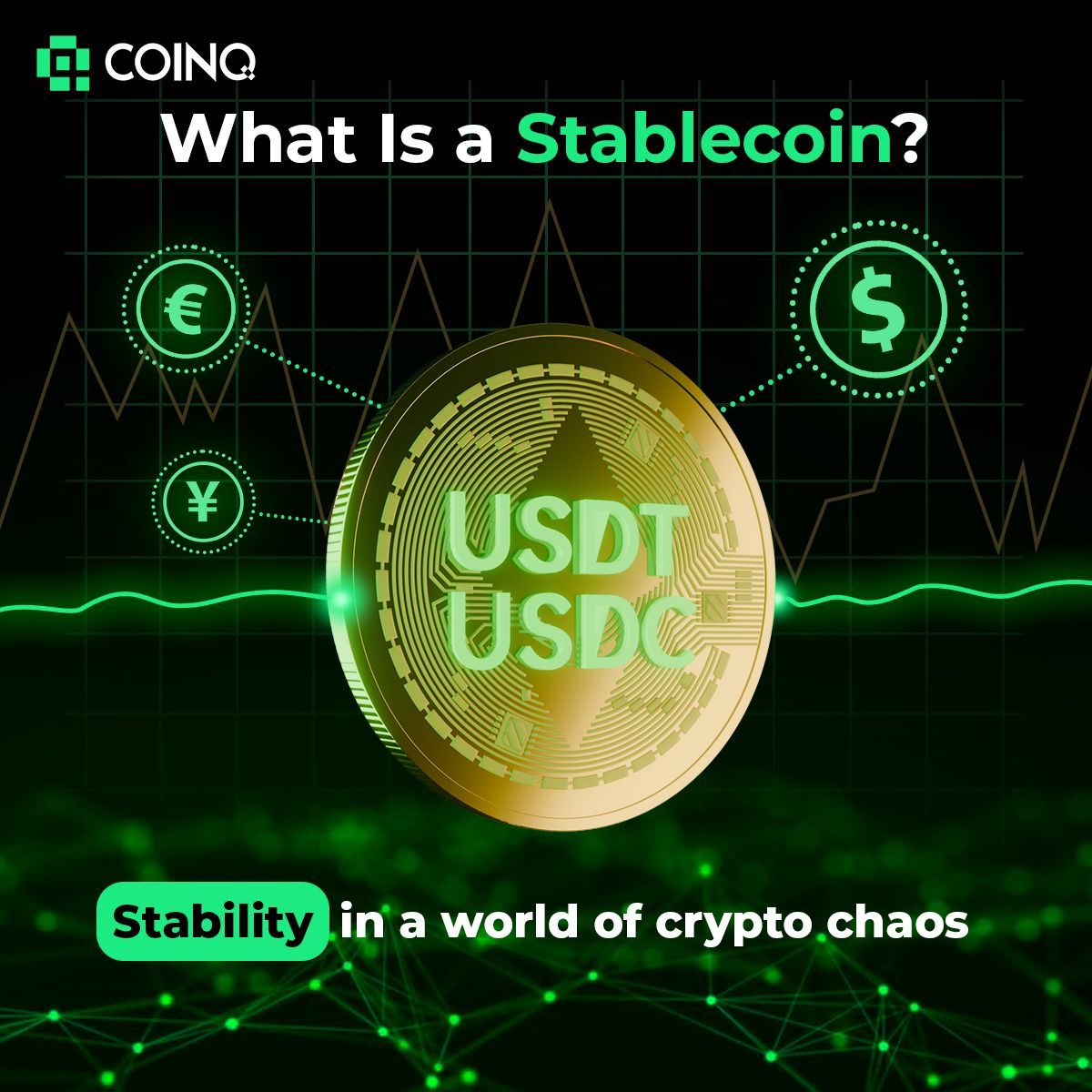 Stablecoins are cryptocurrencies pegged to real-world assets like the US dollar 💵
 
They’re used for trading, saving, and bridging crypto with traditional finance. 

Popular ones? USDT, USDC, DAI. 
Stability in a world of volatility. 

#Stablecoins #CryptoBasics #CoinQ