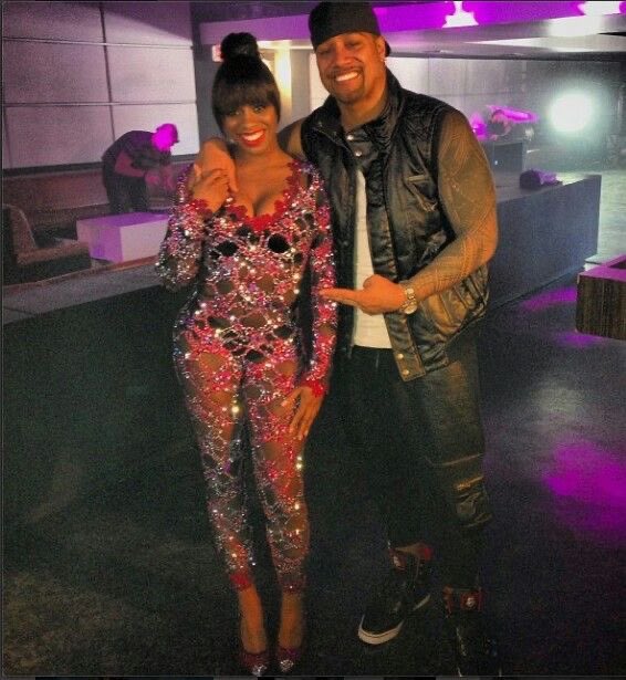 robbelair's tweet image. K. Michelle on set for her hit song ‘VSOP’