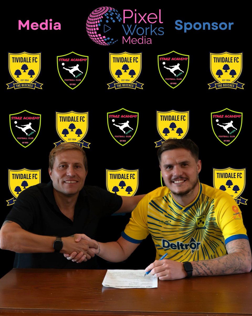 🚨 New Signing Alert! 🚨

We’re delighted to welcome versatile centre back Brad Maslen-Jones to Tividale FC! 💛💙

A top defender, Brad's previous clubs include Hull City, Peterborough Utd, Rushall Olympic &amp; Shifnal Town

Welcome to Tivi Brad! 👊

#TividaleFC #NewSigning
