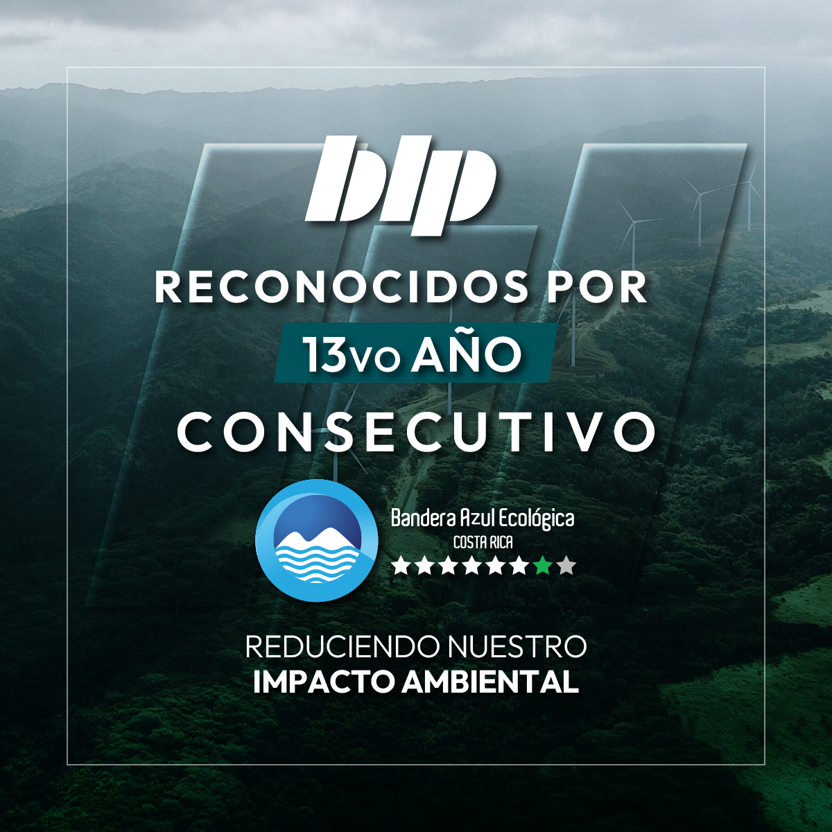 ¡Logramos 8 estrellas! 🌟🌟🌟🌟🌟🌟🌟🌟
Nos enorgullece anunciar que BLP ha sido reconocido con 8 estrellas en el Programa Bandera Azul Ecológica,.
Gracias a nuestro equipo y clientes por creer en este compromiso verde 💚
#BusinessLawPartners #BanderaAzulEcológica #Sostenibilidad