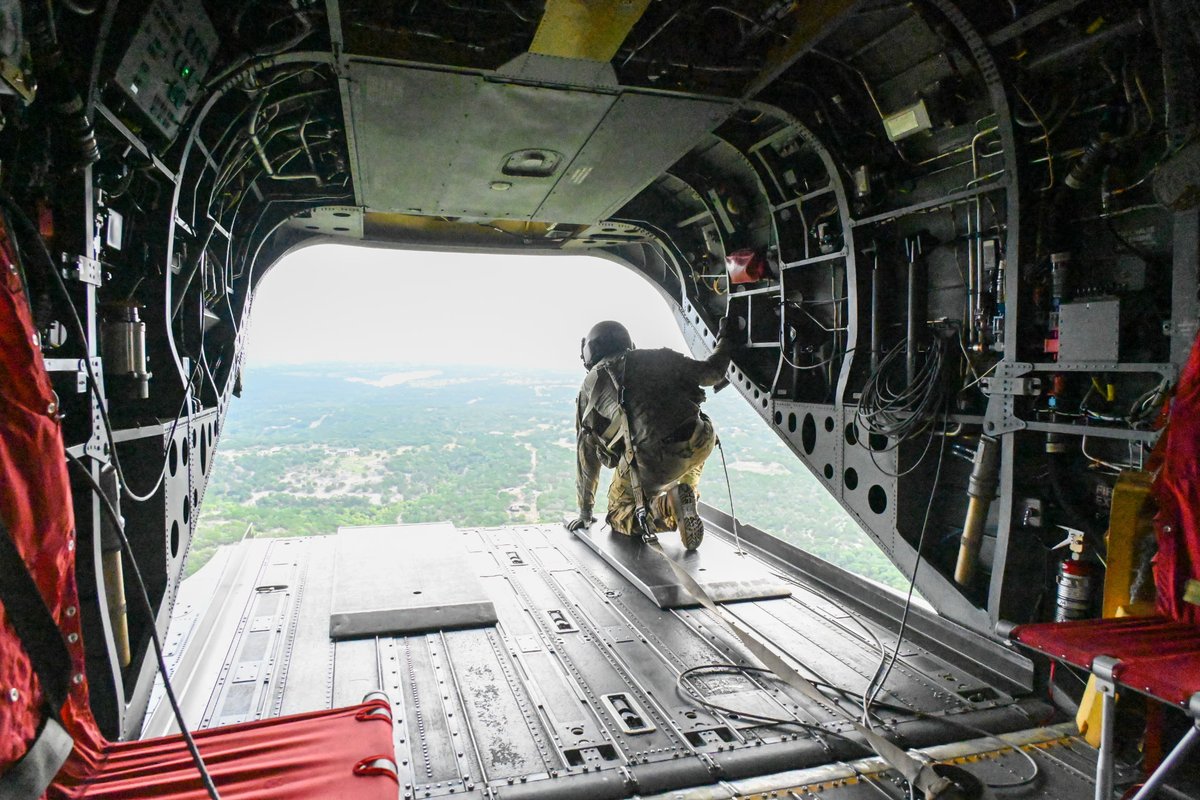 TXMilitary's tweet image. Dedicated Service Members continue searching by air and on land in flood-impacted areas across Central Texas. The Texas National Guard will not leave until our communities recover.