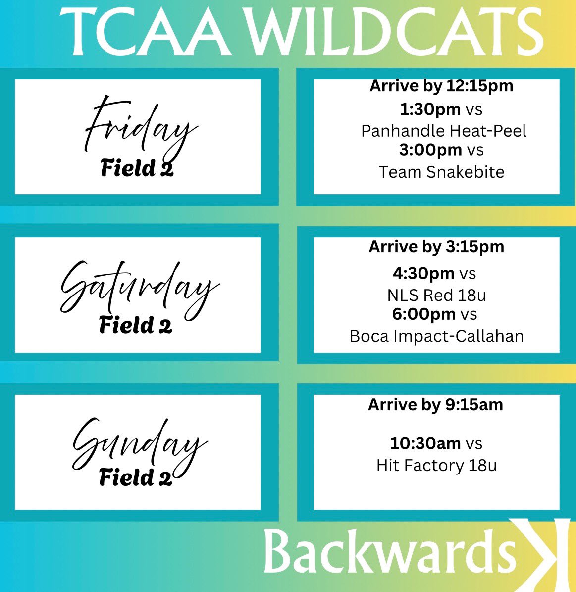 Our girls are excited to be back in Newberry playing in the <a href="/BackwardsKJax/">Backwards K Softball</a> next weekend (7/18-7/20) ‼️ Coaches, come and check us out 🧡🐾 <a href="/HrPendrey/">Haylee Pendrey</a> <a href="/SoftballDown/">Down South Softball</a>
