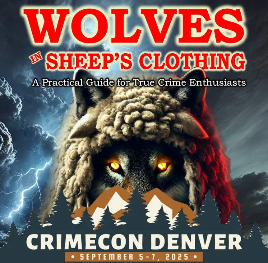 ProfilingEvil's tweet image. Thanks for overwhelming response & purchase of "Wolves in Sheep's Clothing." Bring to @CrimeCon to get signed or buy at @CrimeCon #Store. See you there! profilingevil.com/wolves/
#predator #victim #Bundy #BTK #NightStalker #RexHeuermann #Delphi #Daybell #Zizian #cult #SummerWells