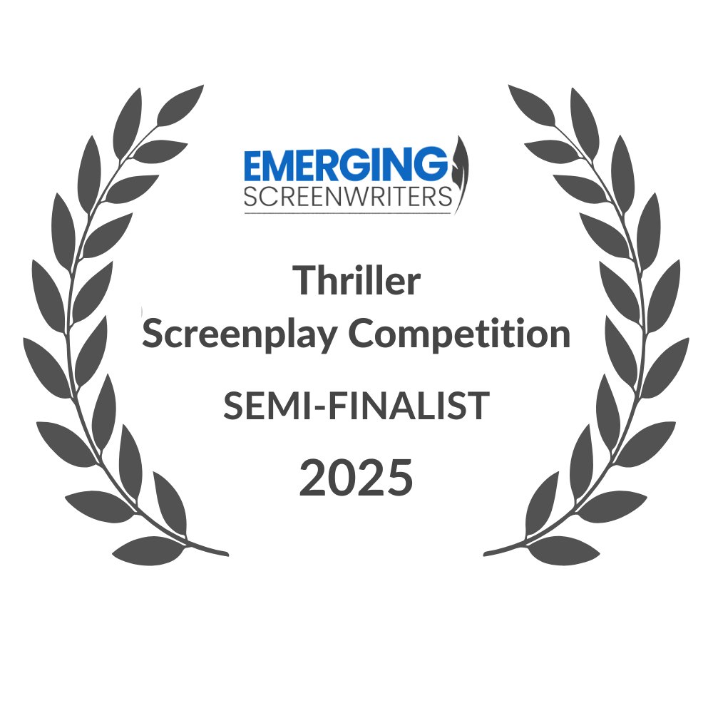 Well alright then, things are starting to get a little spicy: My latest feature screenplay, Rot, just bumped up from Quarter Finalist to Semi Finalist in the 2025 Emerging Screenwriters Thriller Screenplay Competition!