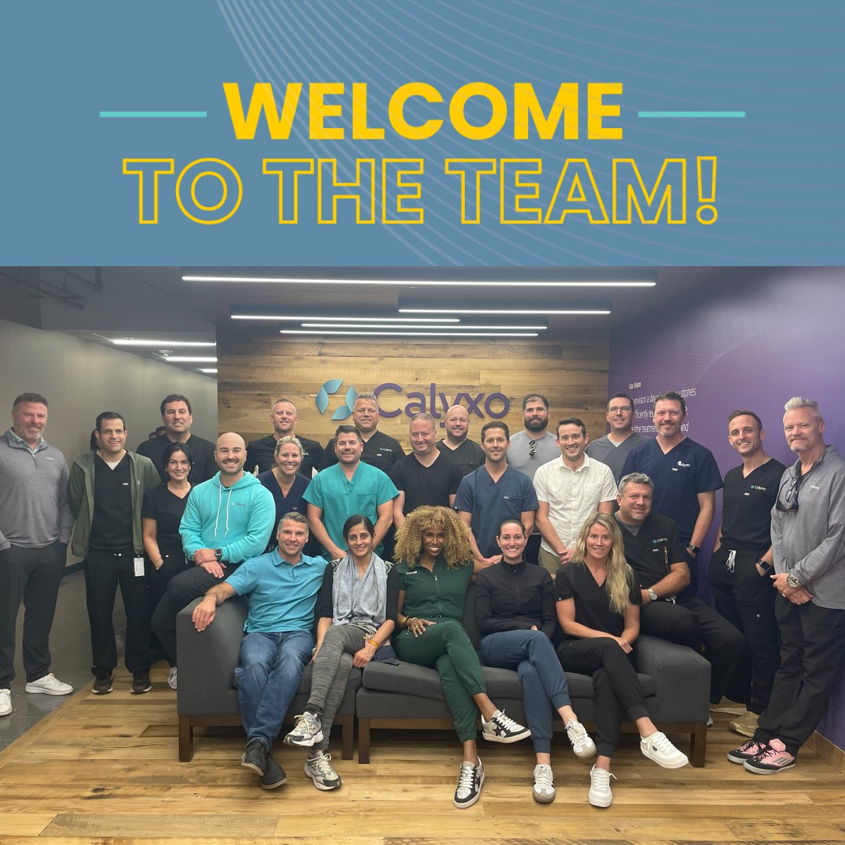 🎉 Join us in welcoming the newest members of the #Calyxo team!​

We’re excited to grow with the exceptional new talent across our Sales, Sales Operations, Clinical, Regulatory, and Marketing teams.​

Welcome to the team!​

Learn more about the #CVACSystem at: