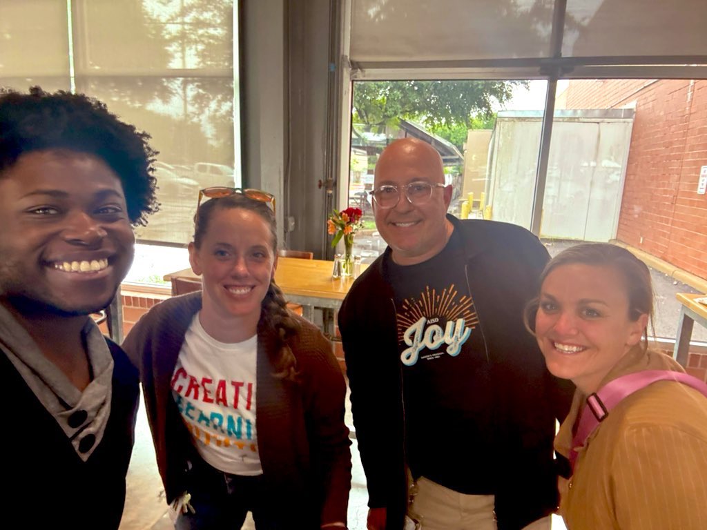 The first picture of many! I loved getting to eat lunch &amp; connect with some of our amazing Leadership Development team <a href="/AustinISD/">Austin ISD</a>. I’m thrilled to join such a thriving team under <a href="/denishapresley/">Denisha Presley</a> leadership. I’ve already learned so much in just three days from these great humans.