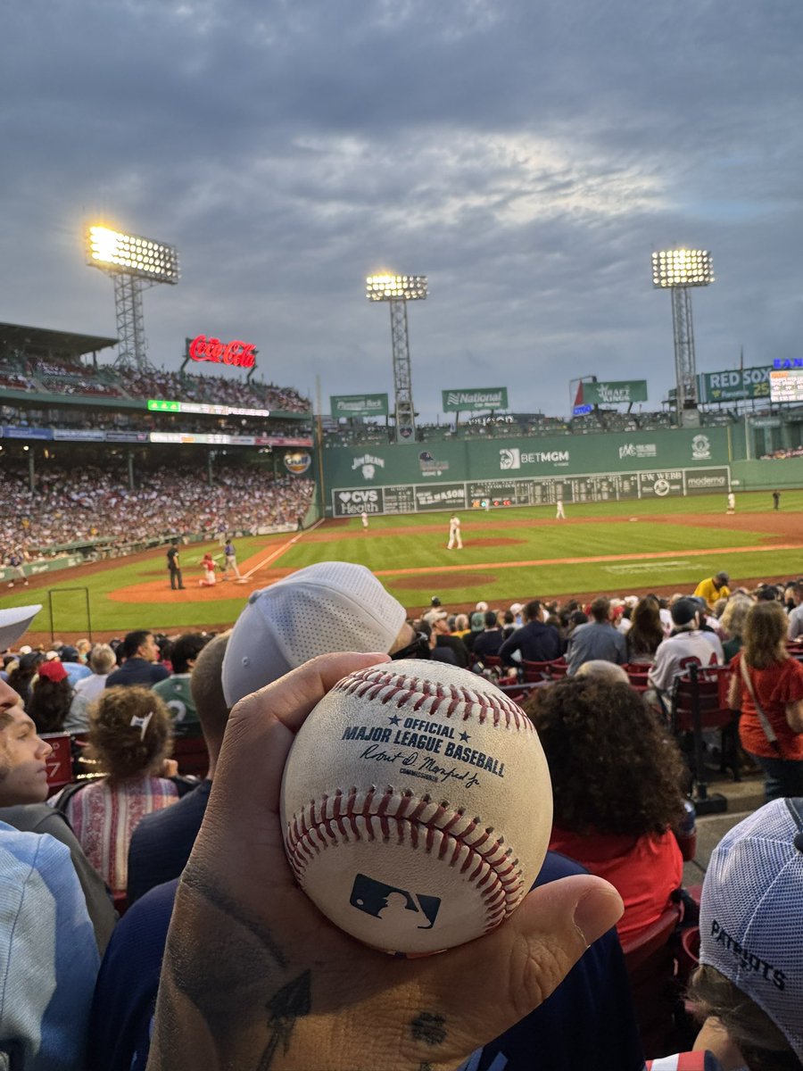 Got a foul ball
