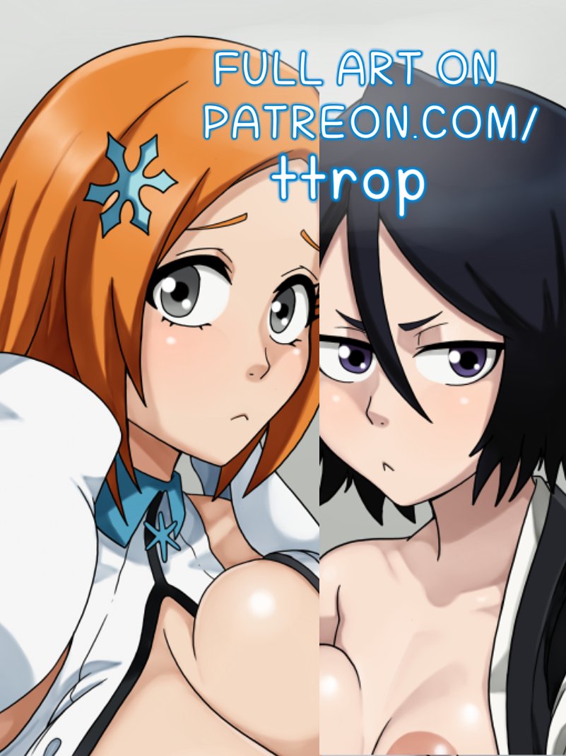 the_ttrop's tweet image. New weekly img of Orihime and Rukia double PUFF PUFF
please check it out,