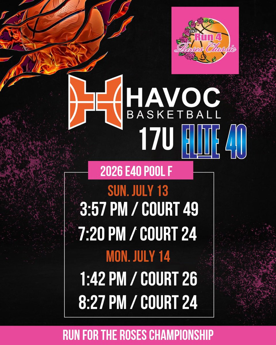 Nancy Ruholl (@nancyruholl11) on Twitter photo Super excited to compete! Come check us out. <a href="/INEliteHavoc/">Havoc Basketball</a> <a href="/TFNsRun4Roses/">TFN's Run 4 Roses</a> <a href="/Elite40League/">Elite 40 League</a> Super excited to compete! Come check us out. <a href="/INEliteHavoc/">Havoc Basketball</a> <a href="/TFNsRun4Roses/">TFN's Run 4 Roses</a> <a href="/Elite40League/">Elite 40 League</a>