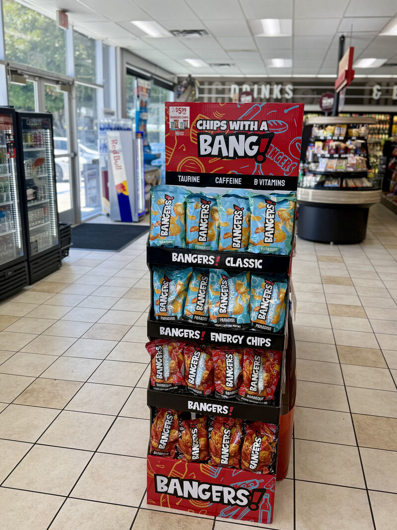 👀 Spotted again! This time in Southern California 🌴 and Central CA 🌾🚗

Customers are grabbing BANGERS! off the shelves like it’s a race 🛒💨

🔥 Energy that lasts 
🍟 Flavor that hits

Catch us at your local <a href="/ExtraMileStores/">ExtraMile Convenience Stores</a> LLC (at select Chevron) before they’re gone 😤⛽