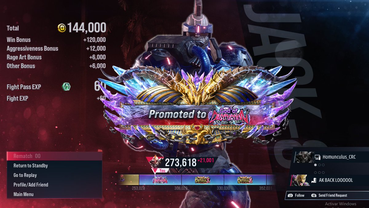 CrHomunculus's tweet image. I´m back at GoD
#Jack8 #CostaRica  #Tekken8PhotoMode