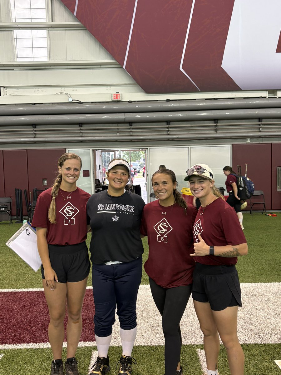 Alyssa Wilson (@alyssa_wilson14) on Twitter photo Thank you <a href="/GamecockSoftbll/">South Carolina Softball</a> for hosting an amazing camp today even with all the weather changes!! I had a great time and was glad to be back on campus learning from some of the best!! Go Cocks!! <a href="/ashleychastain/">Ashley Chastain Woodard</a> <a href="/CoachZack21/">Zack Parsons</a> <a href="/KatieRBrowder/">Katie Rietkovich Browder</a> <a href="/jodydavidson/">Jody Davidson</a> <a href="/kkrupit/">Kass Krupit</a> <a href="/natbug_21/">nat :)</a> Thank you <a href="/GamecockSoftbll/">South Carolina Softball</a> for hosting an amazing camp today even with all the weather changes!! I had a great time and was glad to be back on campus learning from some of the best!! Go Cocks!! <a href="/ashleychastain/">Ashley Chastain Woodard</a> <a href="/CoachZack21/">Zack Parsons</a> <a href="/KatieRBrowder/">Katie Rietkovich Browder</a> <a href="/jodydavidson/">Jody Davidson</a> <a href="/kkrupit/">Kass Krupit</a> <a href="/natbug_21/">nat :)</a>