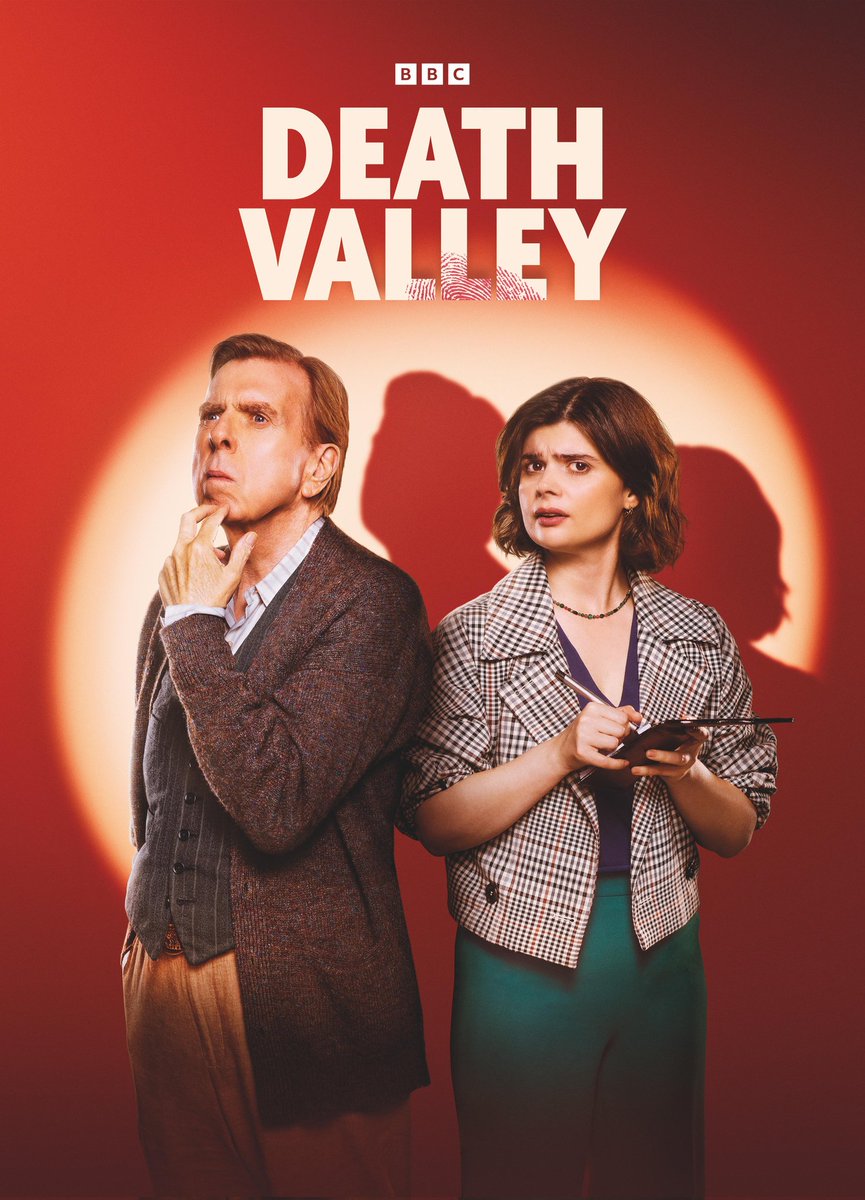 #DeathValley is a fun mystery full of laughs and charm about a police detective who partners with a retired actor who played her favorite detective on TV when she was young. A terrific first season and very happy to know it's been renewed for a second season on #Britbox. 🔎