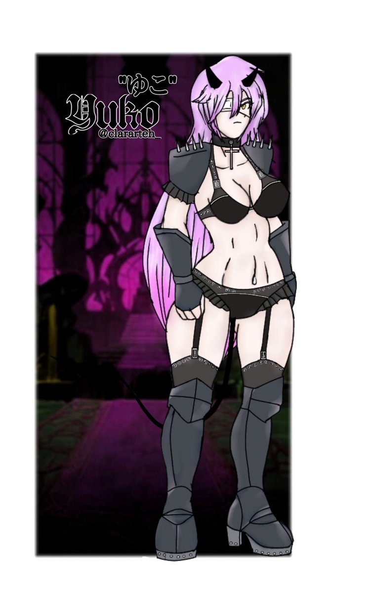 clararteh's tweet photo. minha oc yuko em 

2022                    x       2024 https://t.co/VFyyZ4HbWq