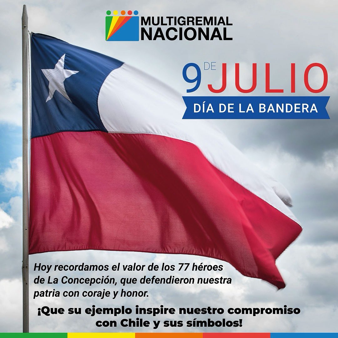 mgnuble's tweet photo. 🇨🇱 Hoy honramos el valor de los 77 héroes de La Concepción.
Su ejemplo nos inspira a seguir trabajando por Chile con compromiso y orgullo.
#DíaDeLaBandera #Chile #EmprendedoresConPatria https://t.co/LEYW6LUGH5