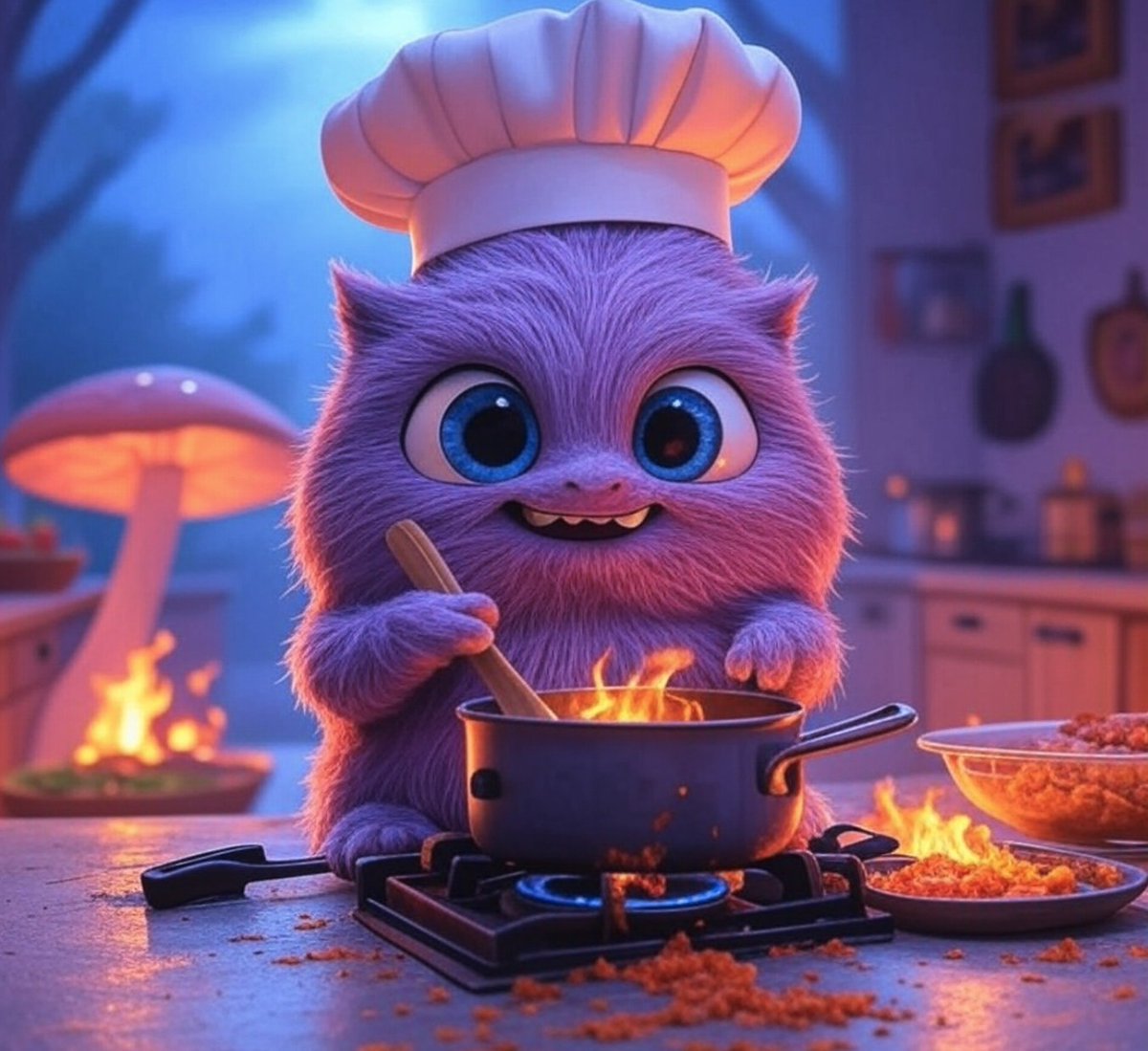 Slow and steady? Nah... slow and legendary. Let ANITA cook. 👩‍🍳💜