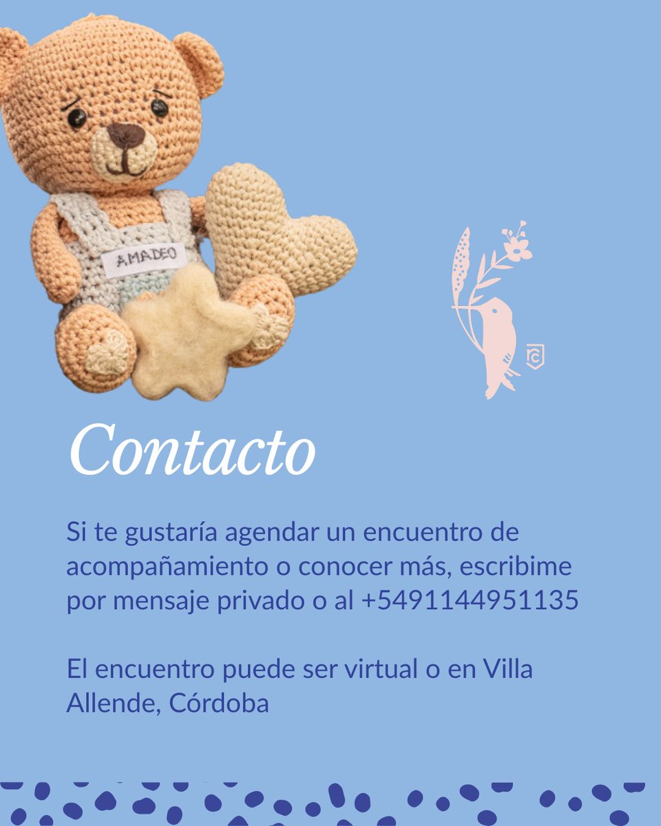 La muerte de un bebé durante la gestación, en el parto o poco después del nacimiento no borra su existencia, ni el amor que le fue entregado.
El acompañamiento puede marcar una gran diferencia: integrando lo sucedido, dando lugar a todas las emociones y reconstruyendo el vínculo