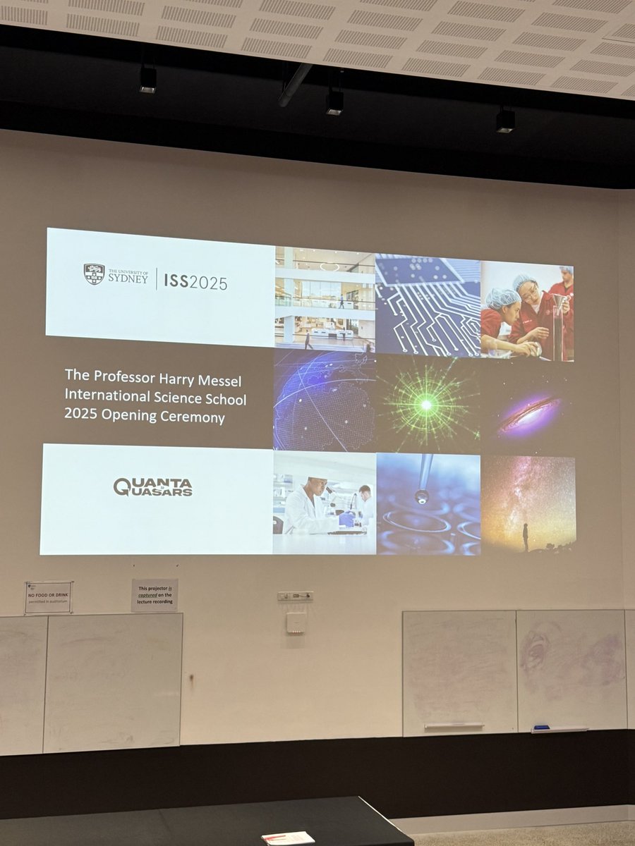 HigherOrbits's tweet photo. Tuesday at the #InternationalScienceSchool launched with opening ceremonies followed by an out of this world talk from Dr. Katie Mack, then labs, & a second galactically great talk from @AstroKatie! Wow! Wow! Wow! #SpaceInspires #HigherOrbitsInAustralia https://t.co/aQHwH9JWNQ