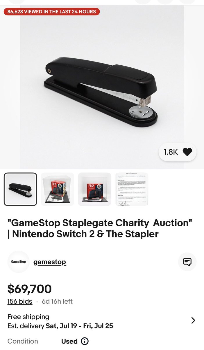 This is getting crazy. 🤪 $GME